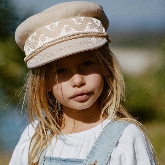 Lack Of Color Other - NWT Lack of Color Kids  unisex The Riviera Cap Gold